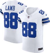 Nike Men's Nike CeeDee Lamb White Dallas Cowboys Vapor F.U.S.E. Elite Jersey