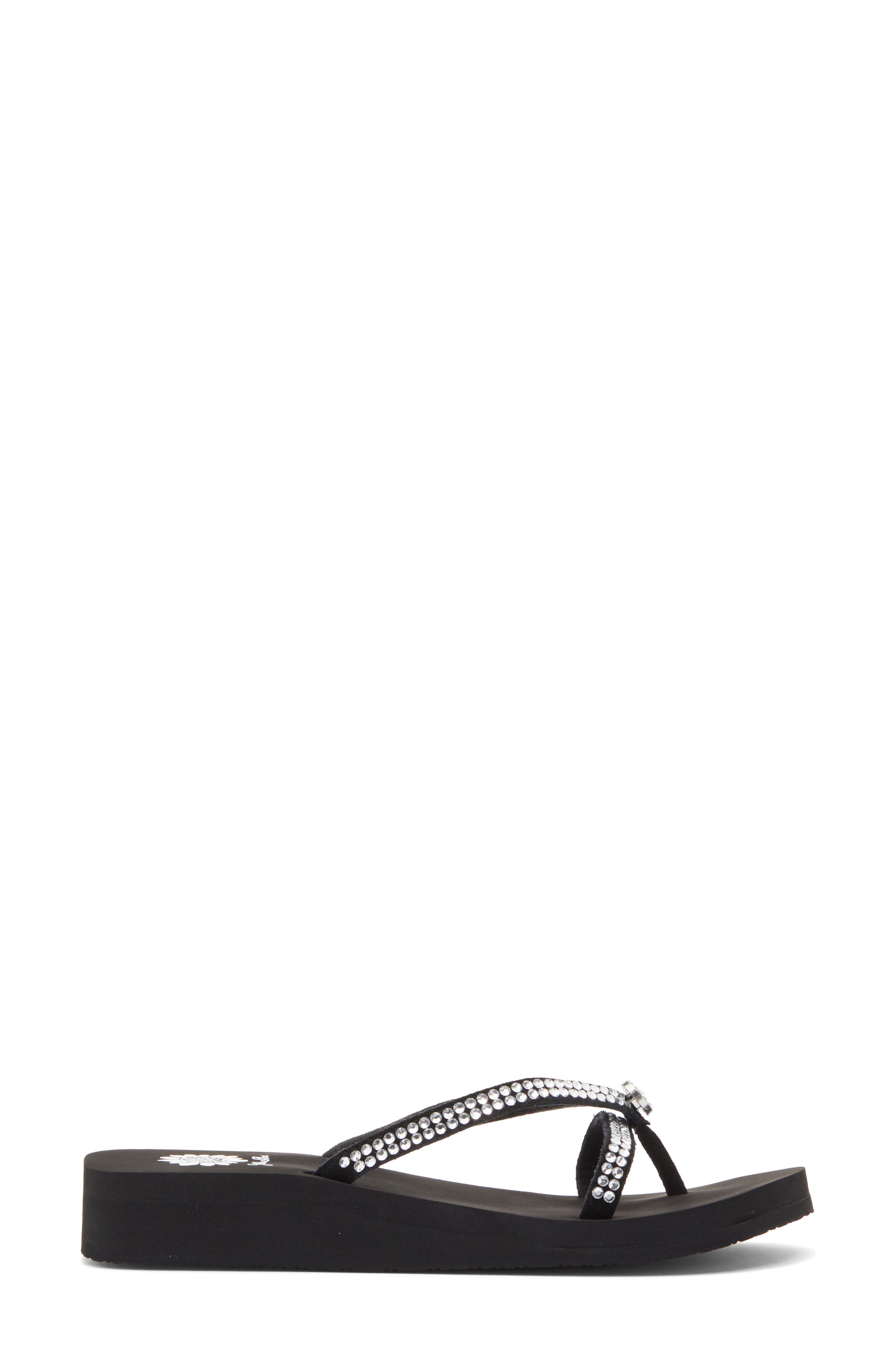 Yellow Box Premium Stormy Platform Sandal, Alternate, color, Black