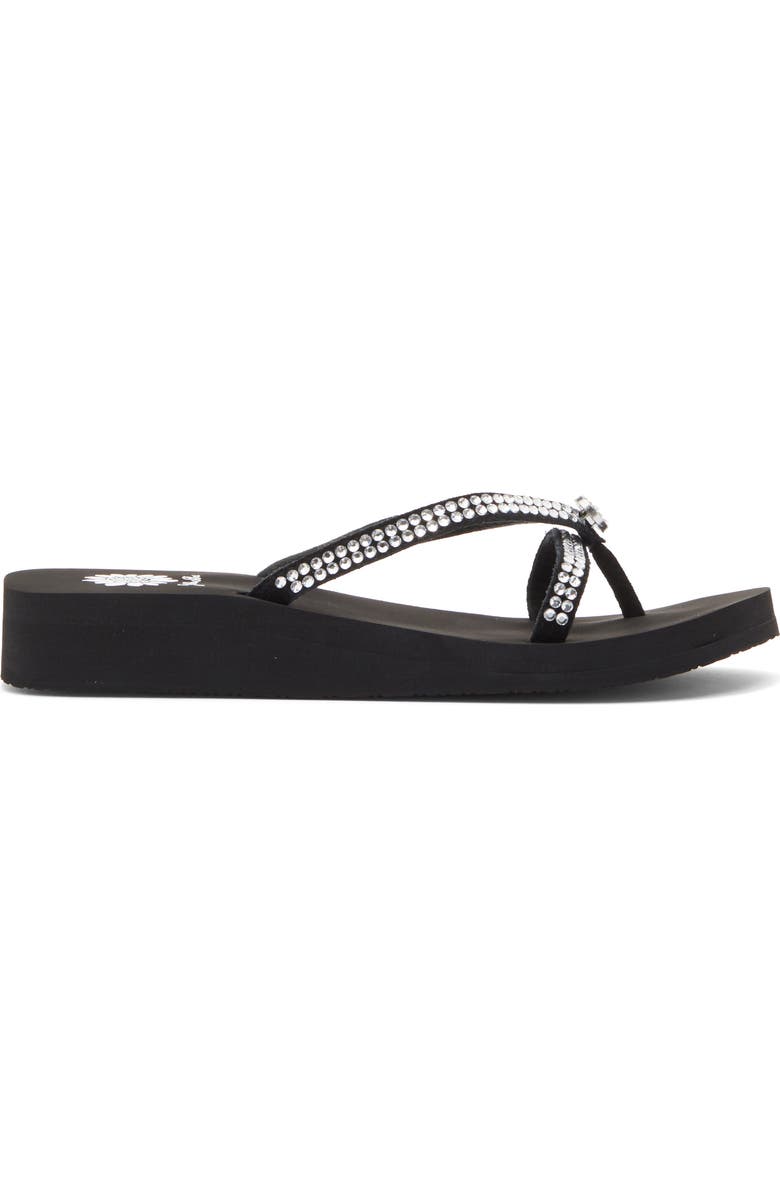 Yellow Box Premium Stormy Platform Sandal, Alternate, color, Black