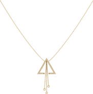 LuvMyJewelry Skyline Diamond Lariat Necklace