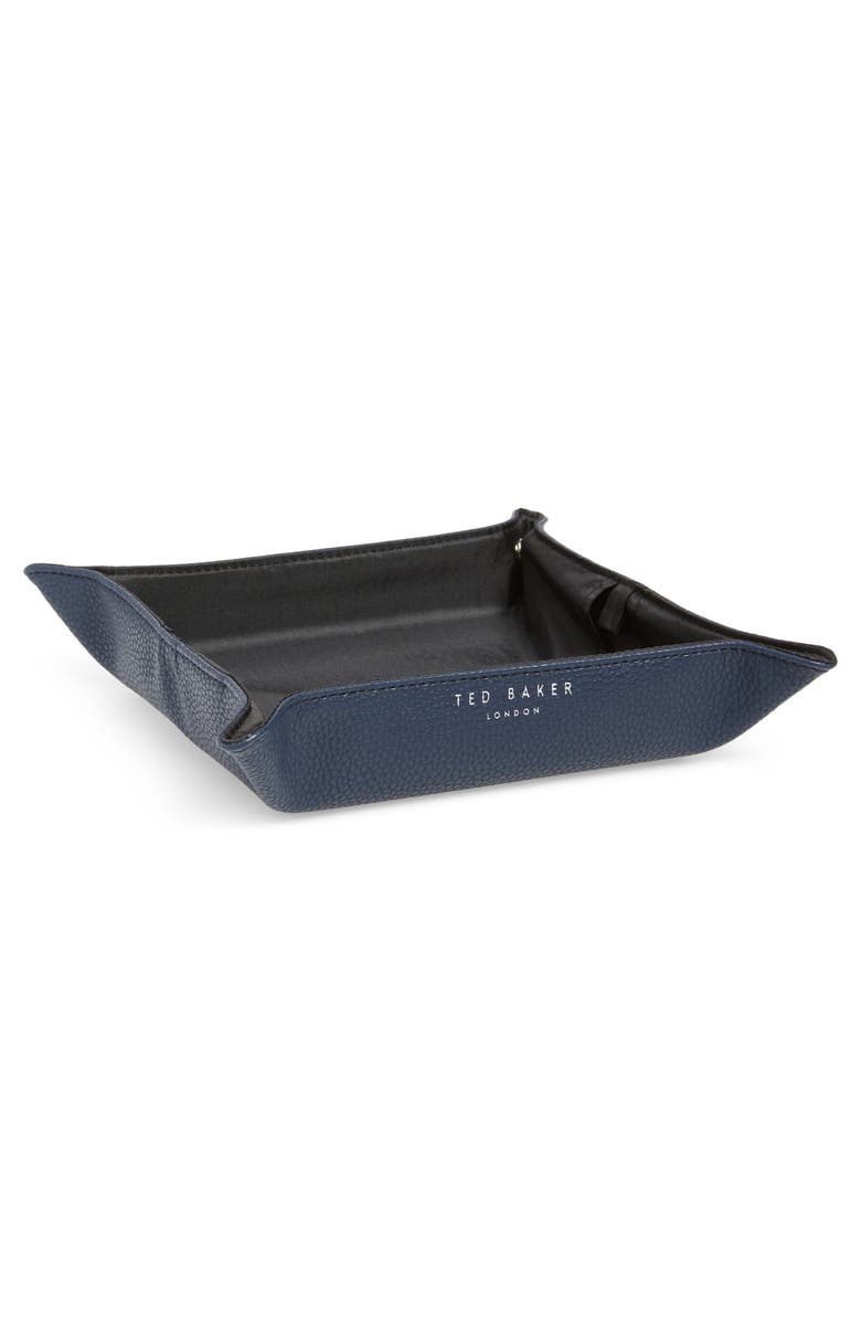 Ted Baker London Hipp Card Case, Coin Tray & Hip Flask Set, Alternate, color,