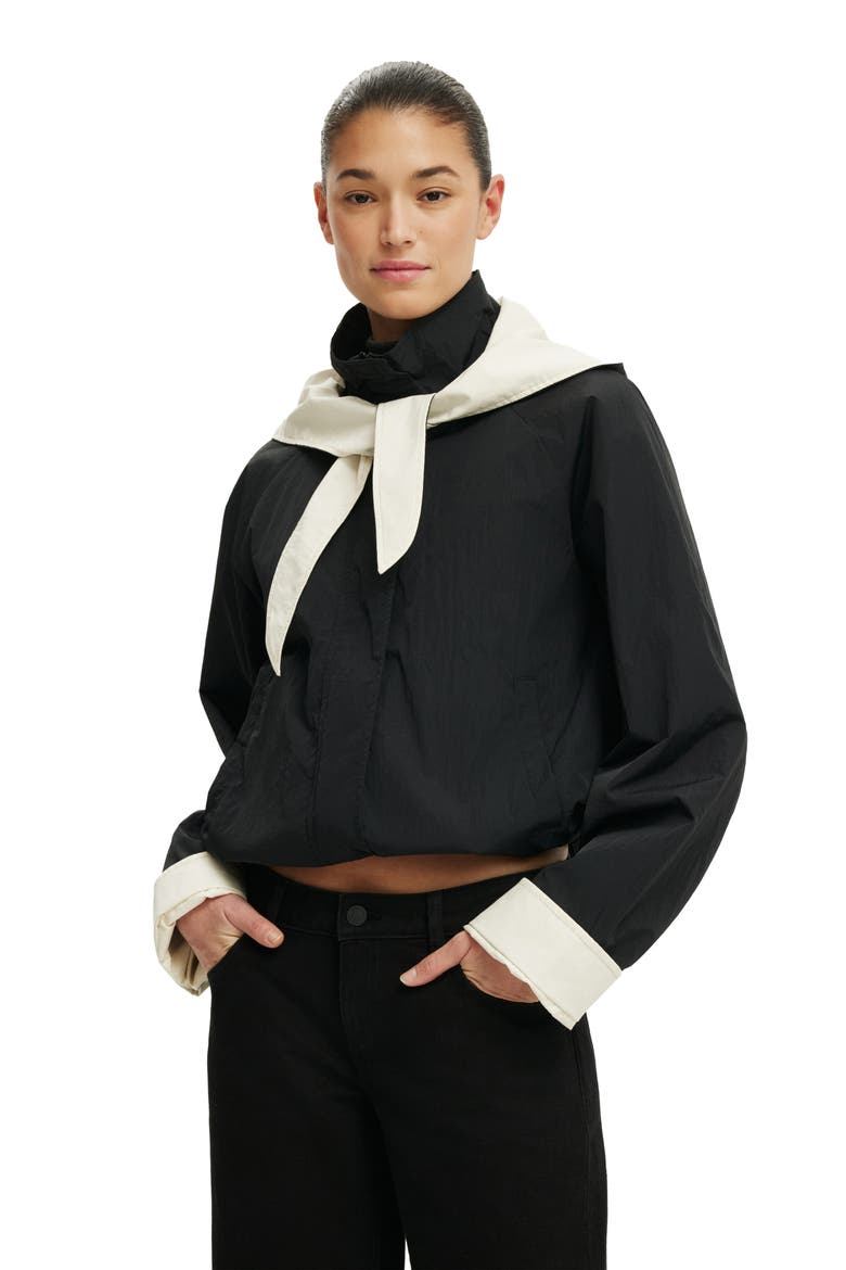 Women's Hale Hooded Spray Jacket, Main, color, Black