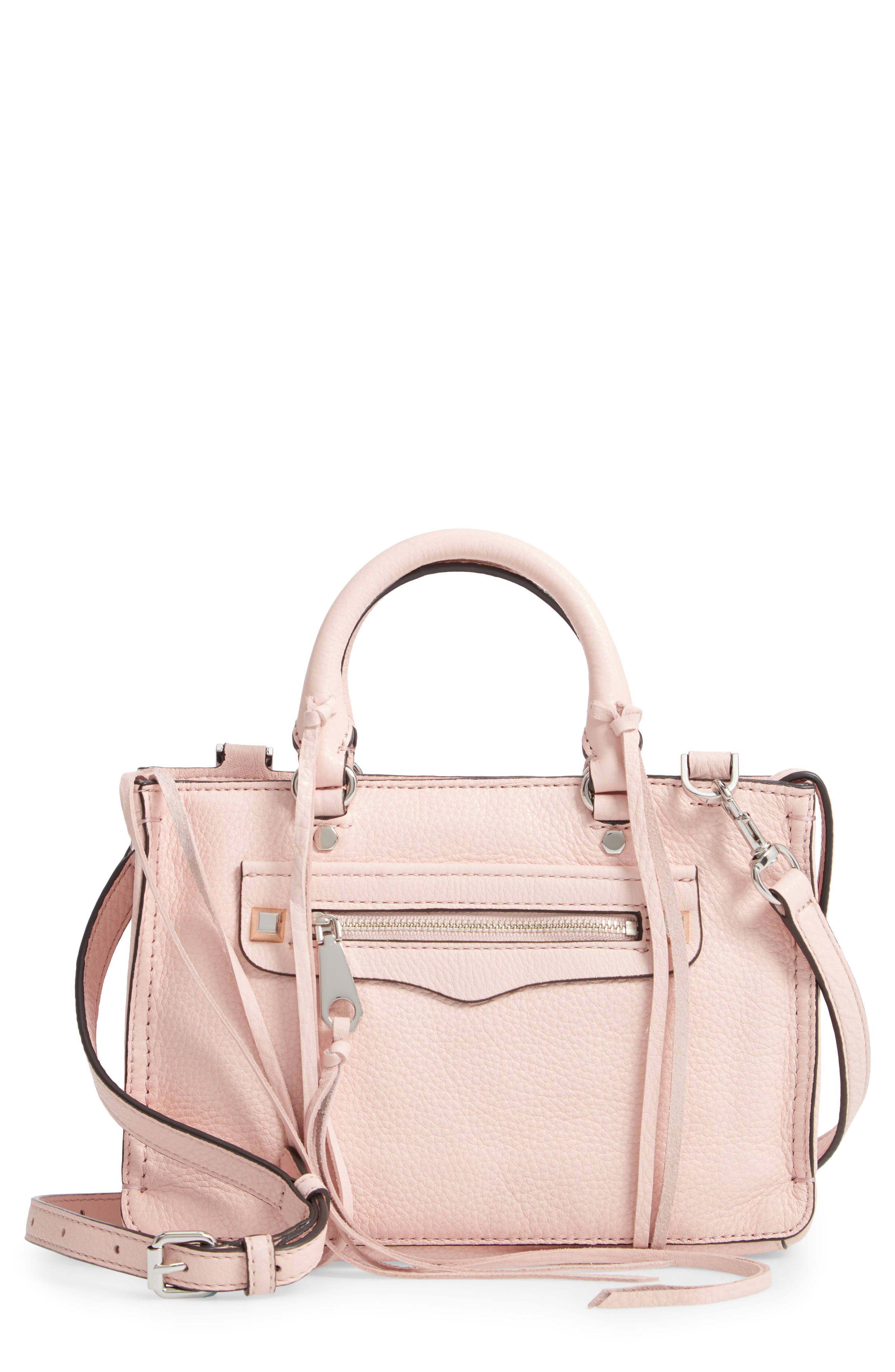 'Micro Regan' Satchel, Main, color, PEONY