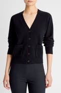 Vince Pocket Wool Blend Cardigan