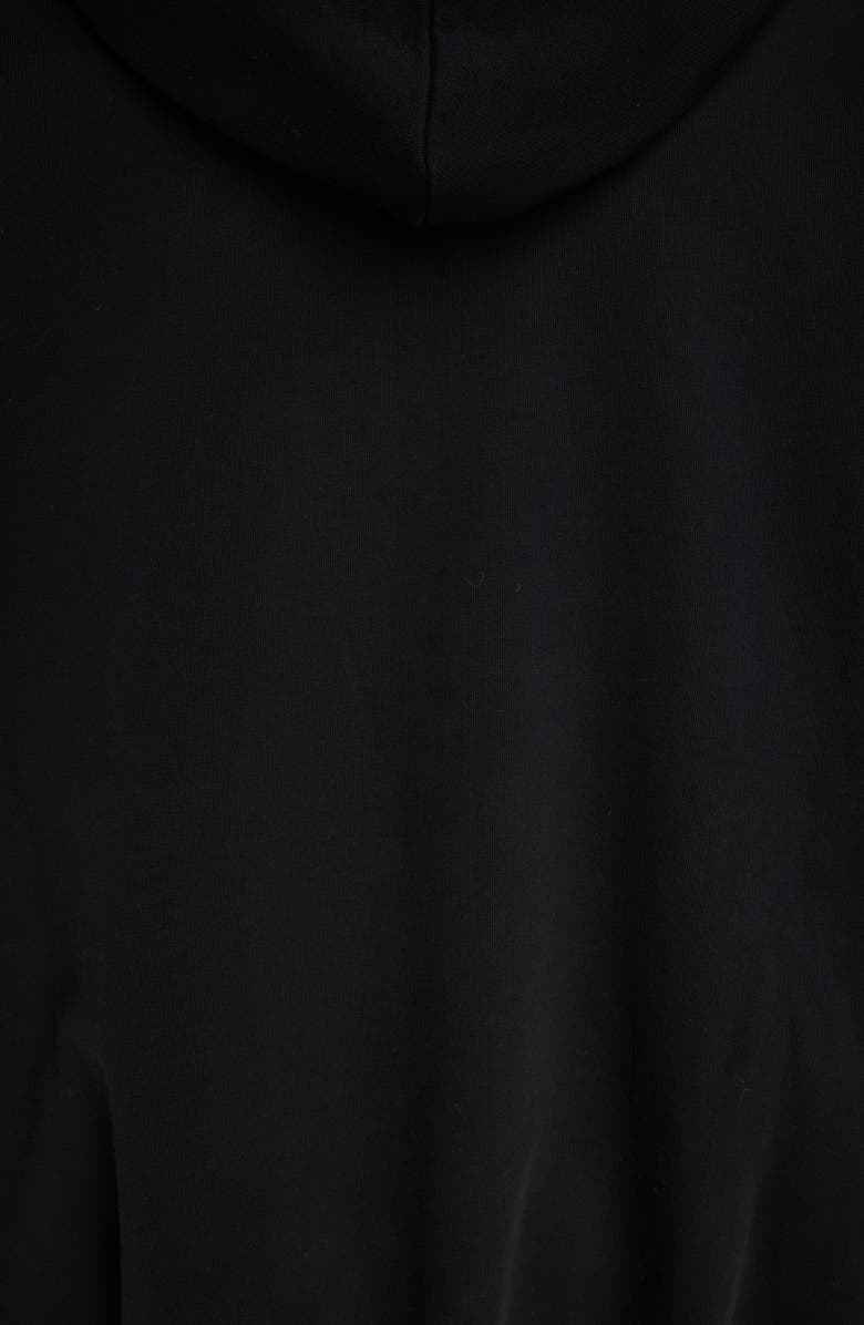 Balenciaga Oversize Backflip Logo Round Graphic Hoodie, Alternate, color, 