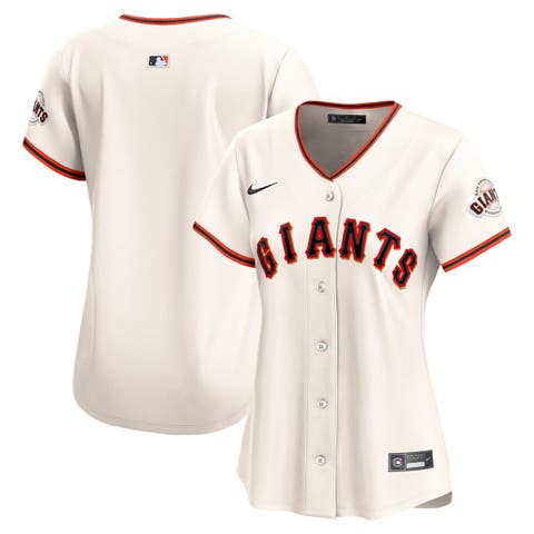 Women's Nike  Cream San Francisco Giants Home Limited Jersey
