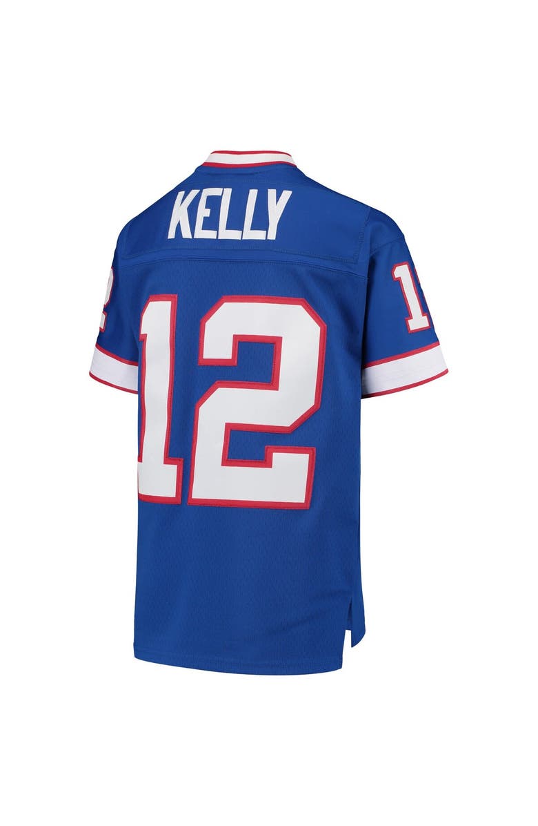 Mitchell & Ness Youth Mitchell & Ness Jim Kelly Royal Buffalo Bills 1990 Legacy Retired Player Jersey, Alternate, color, 