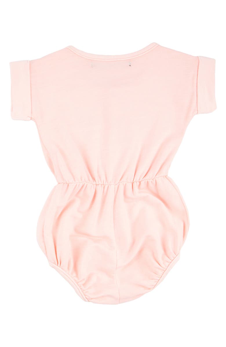 Miki Miette Judy Henley Romper, Alternate, color, Seashell