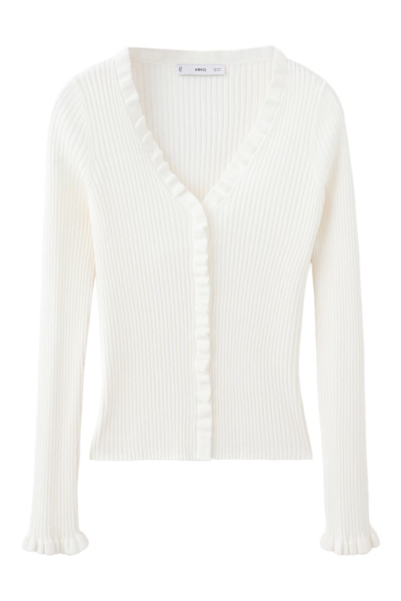 Azucena Cardigan, Alternate, color, ECRU
