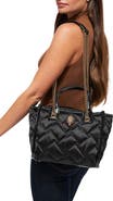 Kurt Geiger London Small Hoxton Quilted Shopper Bag