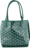 Pre-Owned Goyard Anjou Reversible Tote Coated Canvas Mini