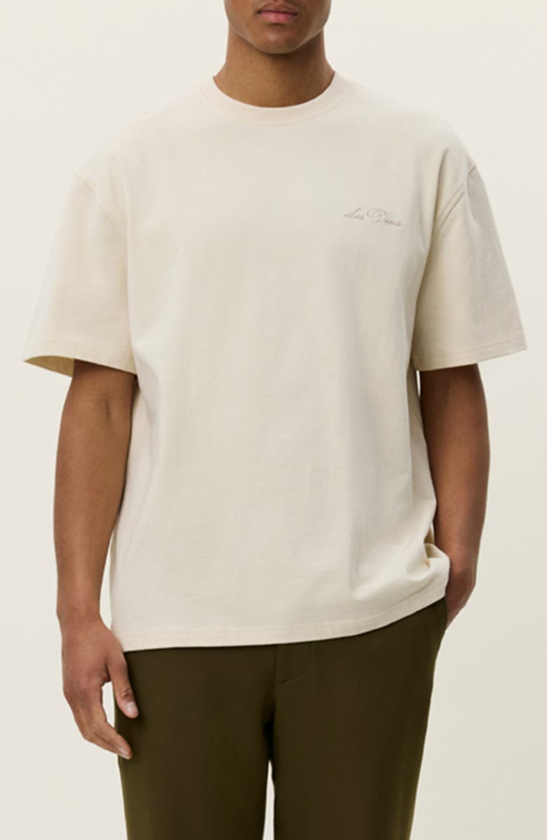 Les Deux Cotton Graphic T-Shirt, Main, color, Ivory