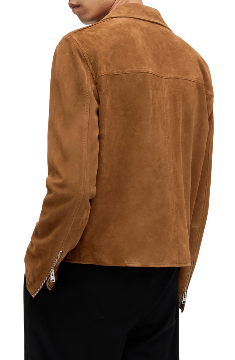 AllSaints Tanner Suede Jacket, Alternate, color, 