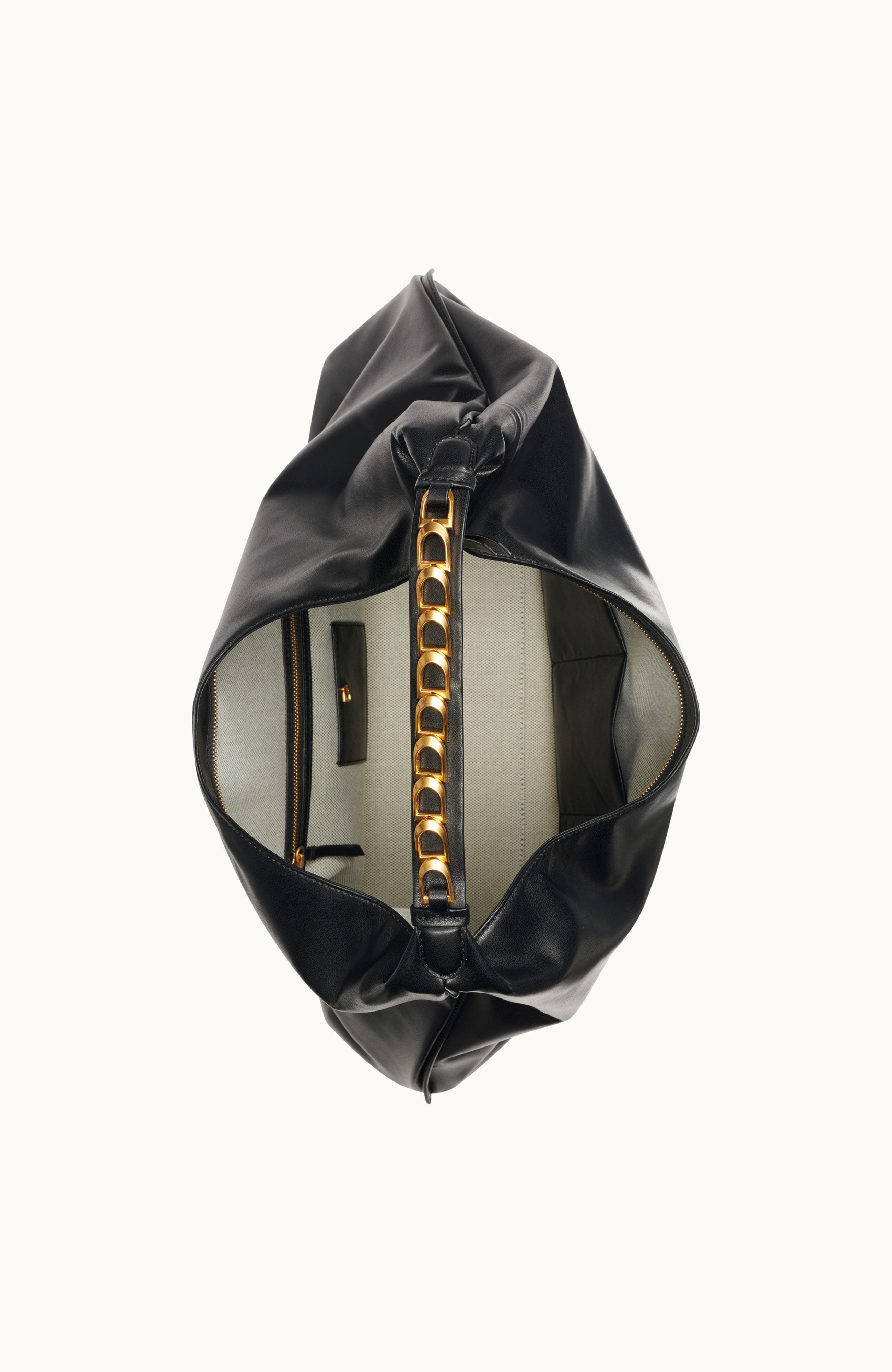 Donna Karan New York Bellmore Large Hobo, Alternate, color, Blk/Gold