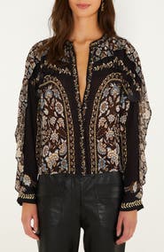FARM Rio Daniela Long Sleeve Shirt