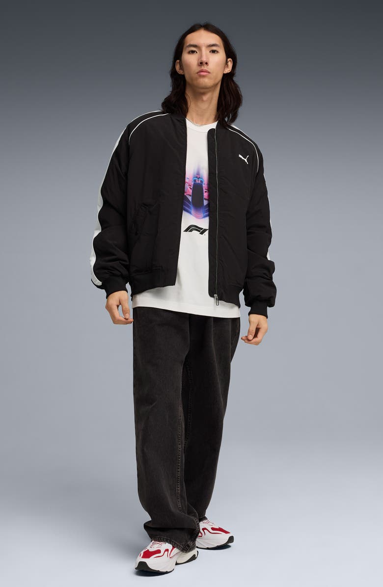 PUMA Formula 1<sup>®</sup> Car Graphic T-Shirt, Alternate, color, Puma White