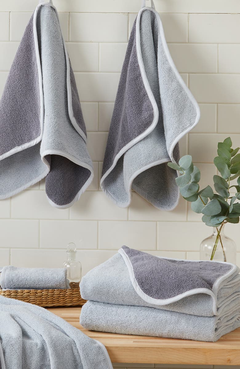 Woven & Weft Two-Tone Towels - Set of 2, Alternate, color, 