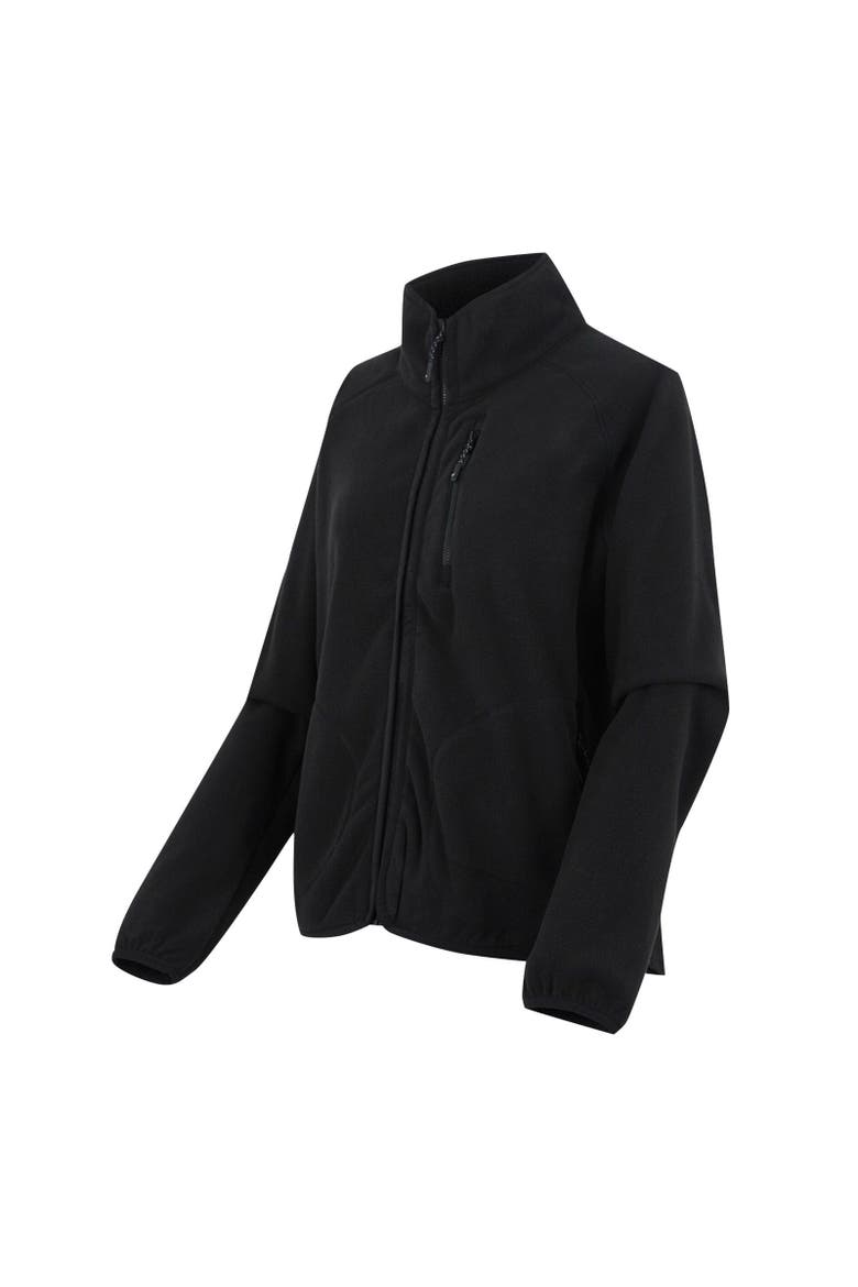 Frankie Full Zip Fleece Jacket, Alternate, color, Black