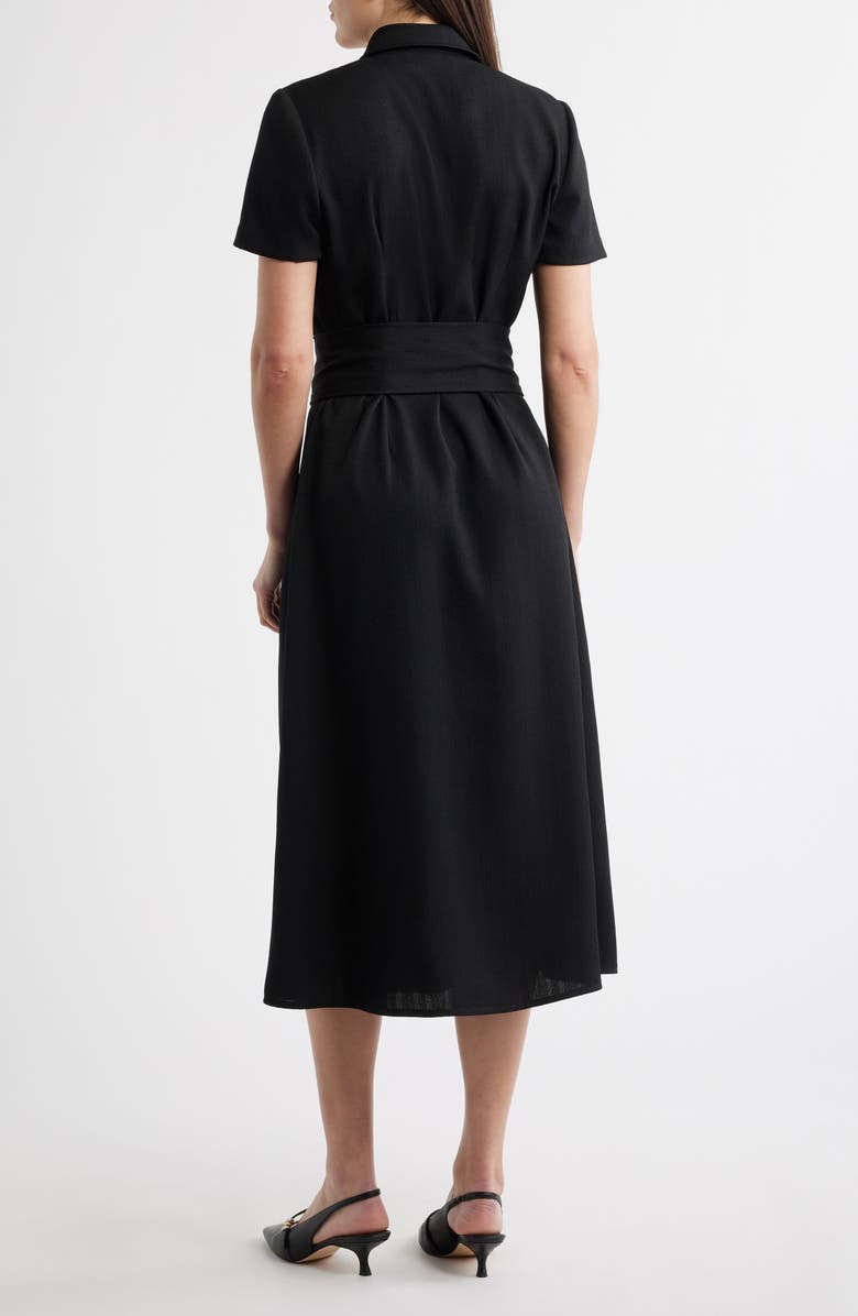 Julia Jordan Belted Midi Shirtdress, Alternate, color, 