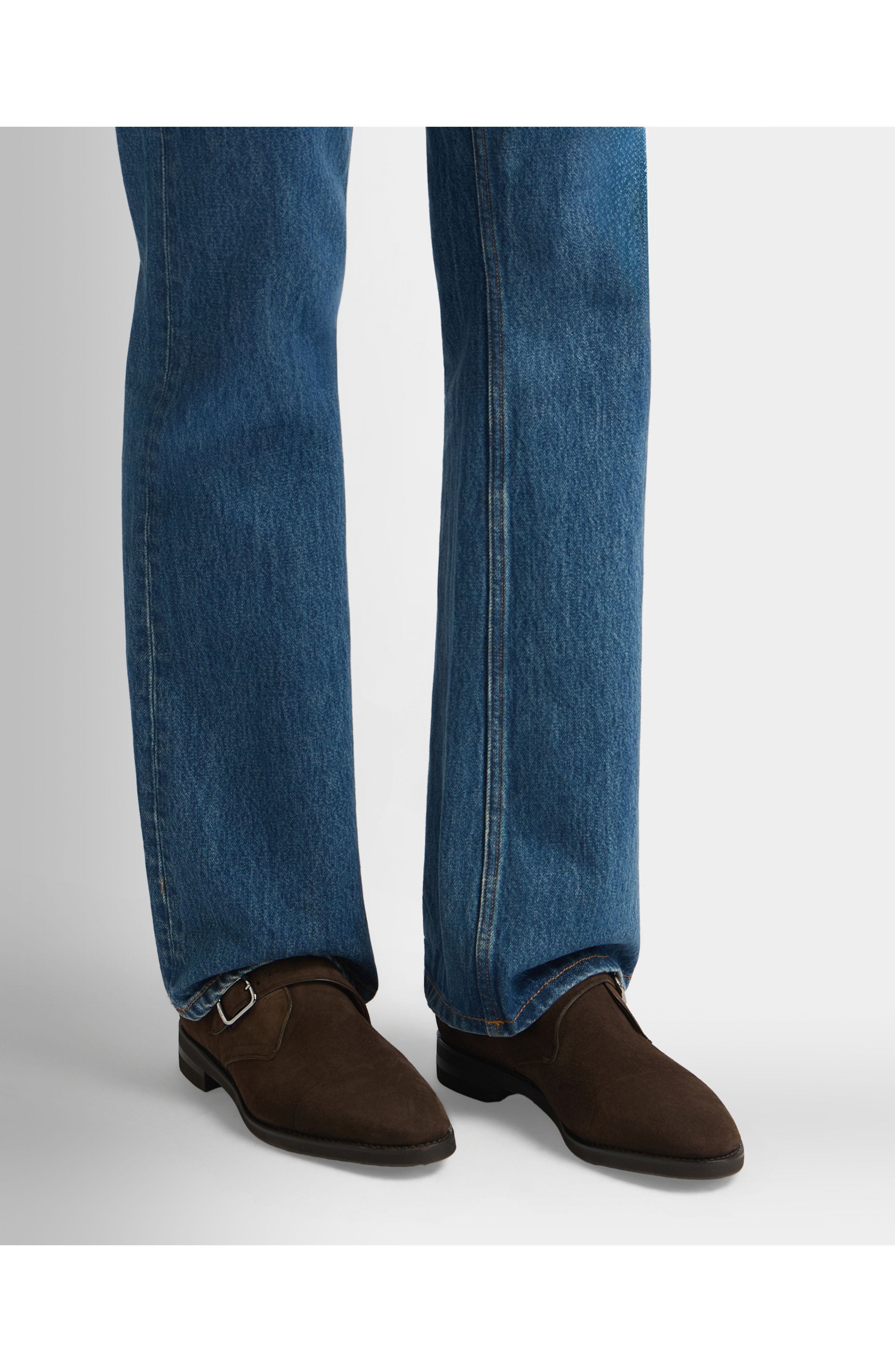 Bally Scribe Un Monk, Alternate, color, Ebano 21