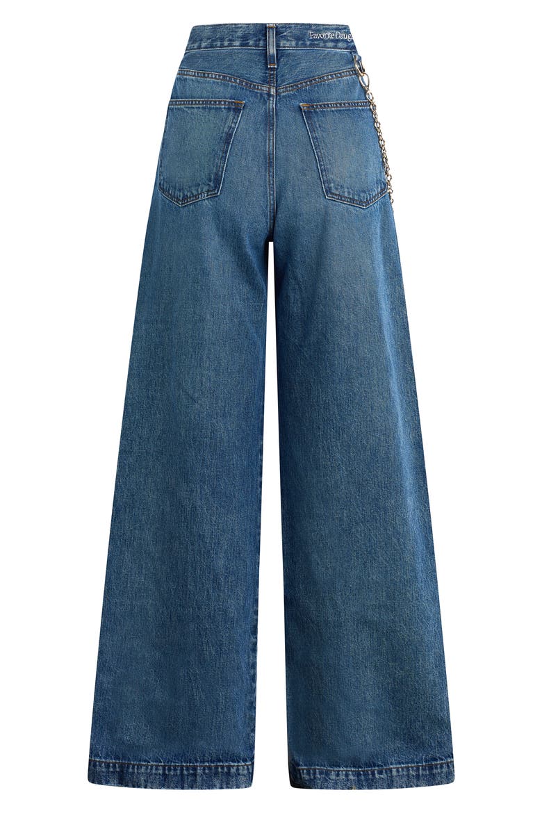 The Masha Superhigh Waist Wide Leg Jeans, Alternate, color, DILLION