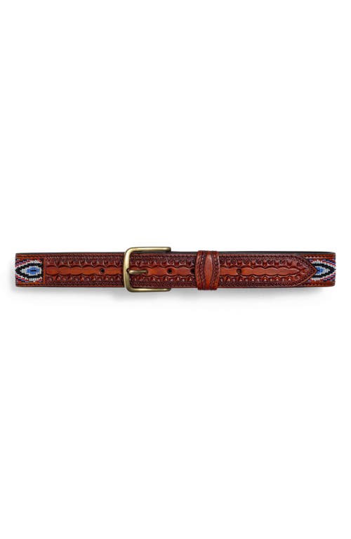 Mother The Eye Opener Leather Belt In Brown