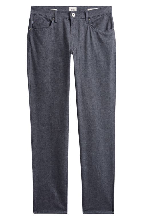 Brax Cadiz Woolook Straight Leg Pants In Blue