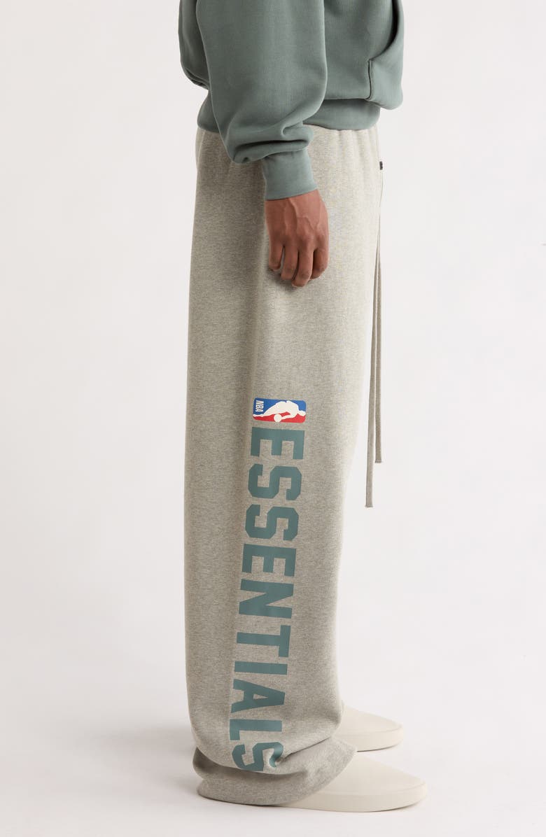 Fear of God Essentials Celtics Lounge Fit Sweatpants, Alternate, color, Concrete Heather