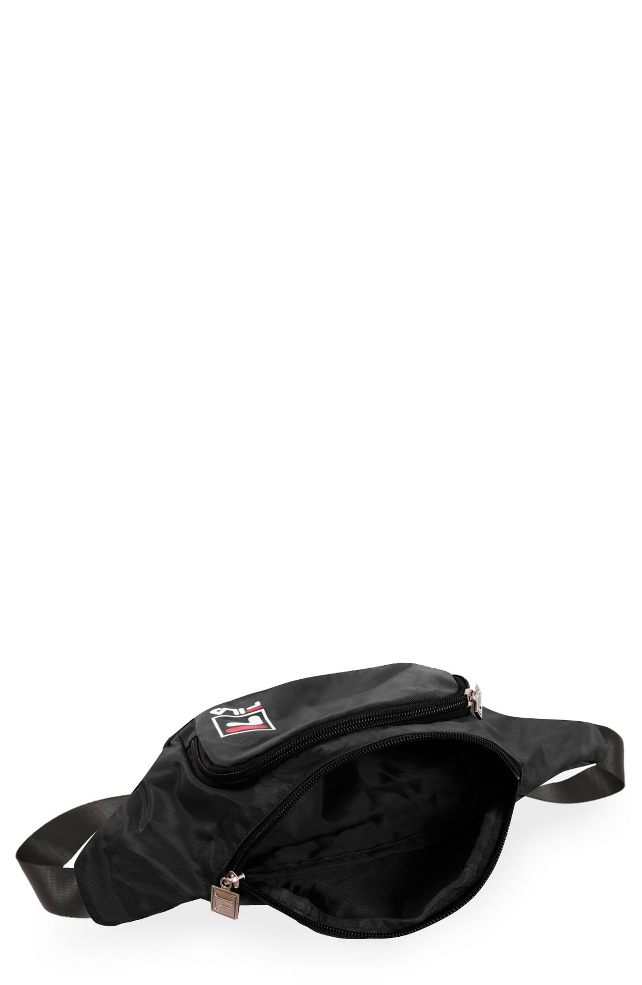 FILA Janine II Belt Bag, Alternate, color, Black