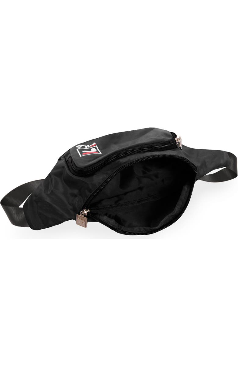 FILA Janine II Belt Bag, Alternate, color, Black
