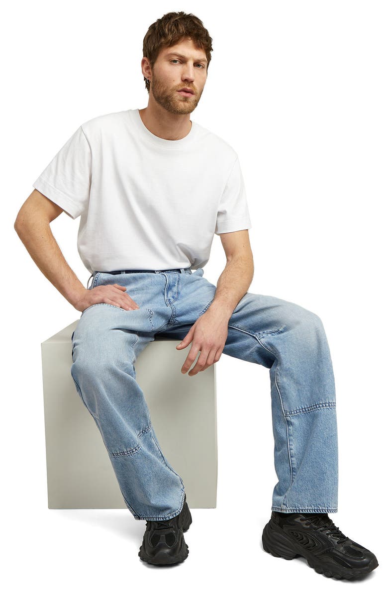 G-STAR Carpenter 3D Loose Jeans, Alternate, color, Sun Faded Blue Cape