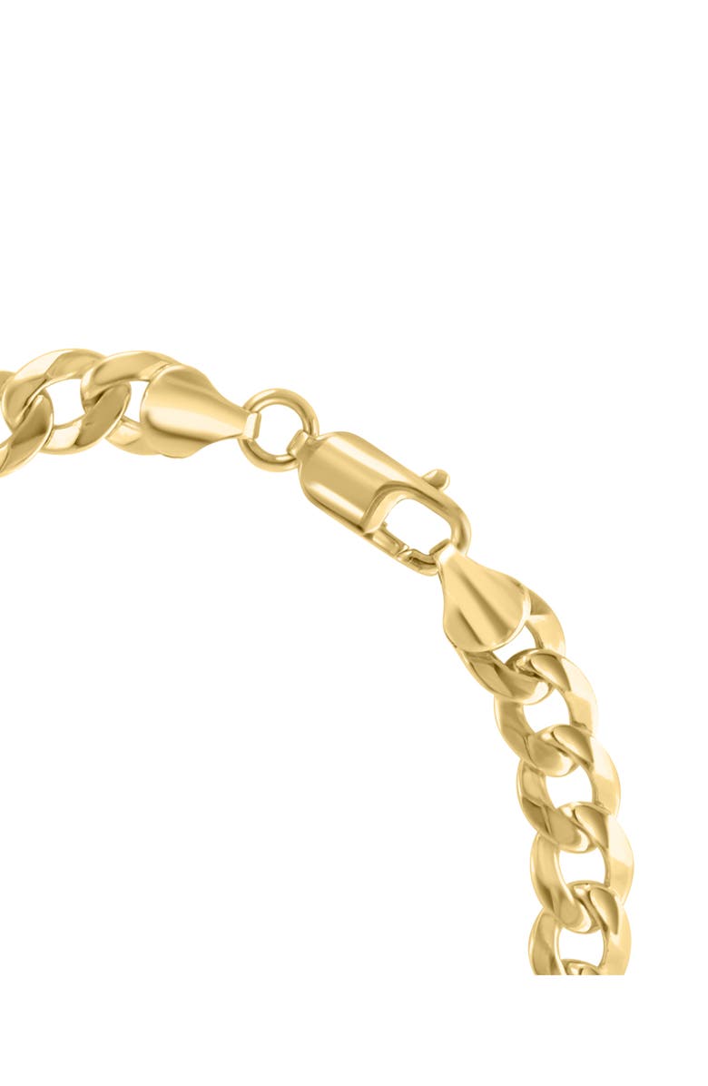 EFFY 14K GOld Plated Sterling Silver Curb Chain Bracelet, Alternate, color, 
