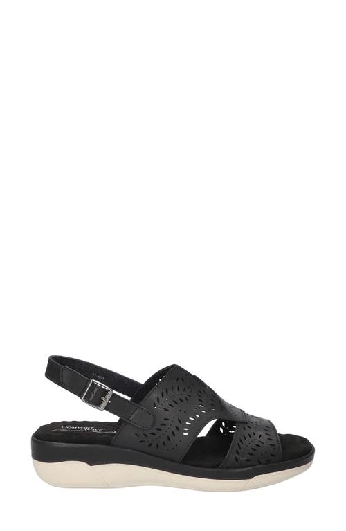Shop Easy Street Primrose Slingback Sandal In Black