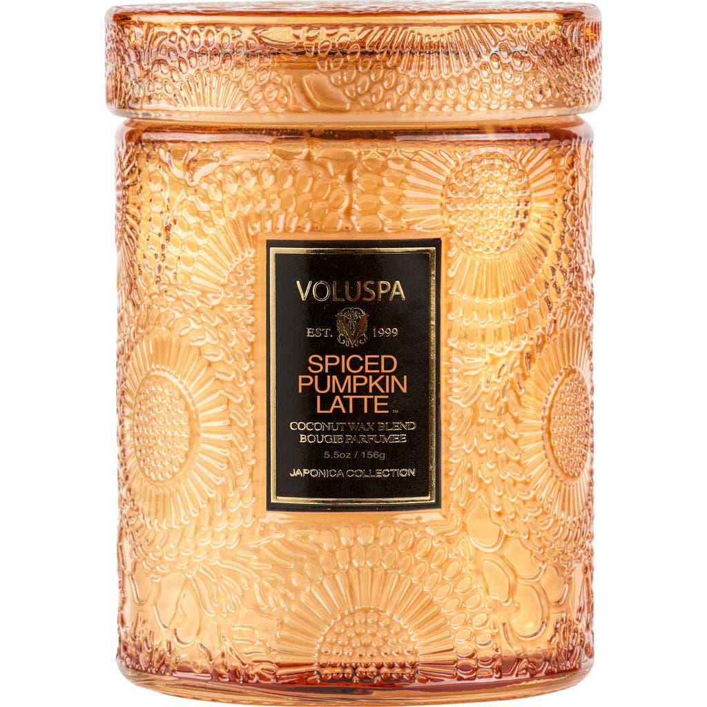 Voluspa Spiced Pumpkin Latte Small Jar Candle