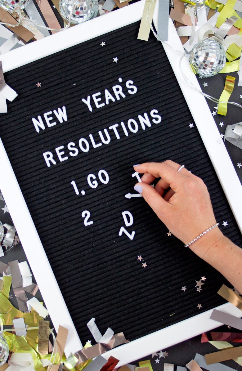 Talking Tables DIY Mix & Match Felt Letter Board, Alternate, color,