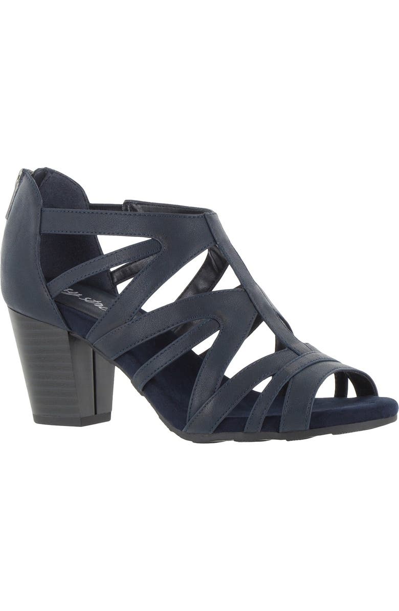 EASY STREET Amaze Caged Heeled Sandal - Multiple Widths Available, Main, color,