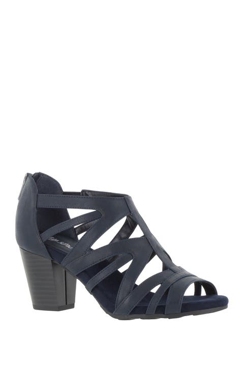 Amaze Caged Heeled Sandal - Multiple Widths Available