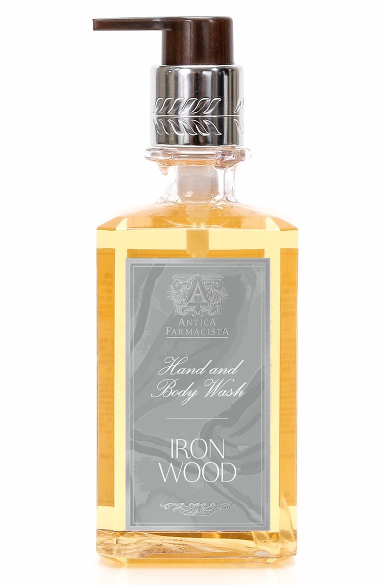 Iron Wood Hand & Body Wash, Main, color, NO COLOR
