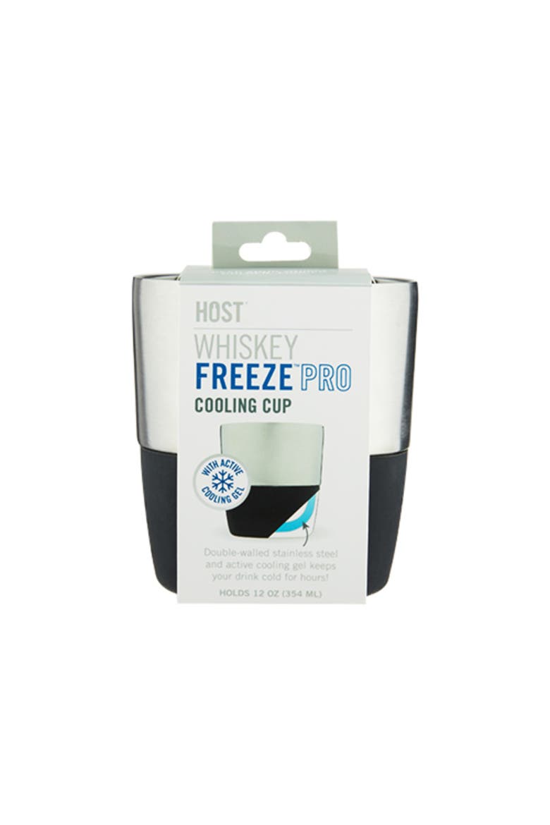 Stainless Steel Whiskey FREEZE Pro Cooling Cup, Alternate, color, Silver