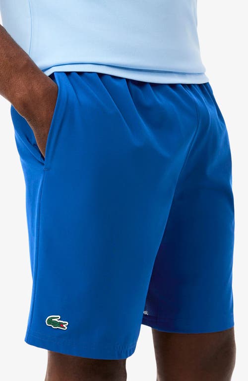 Lacoste Tech Shorts In Blue