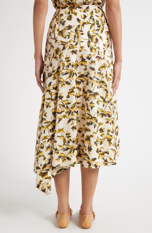Ulla Johnson Annika High Waist Asymmetric Skirt In Black