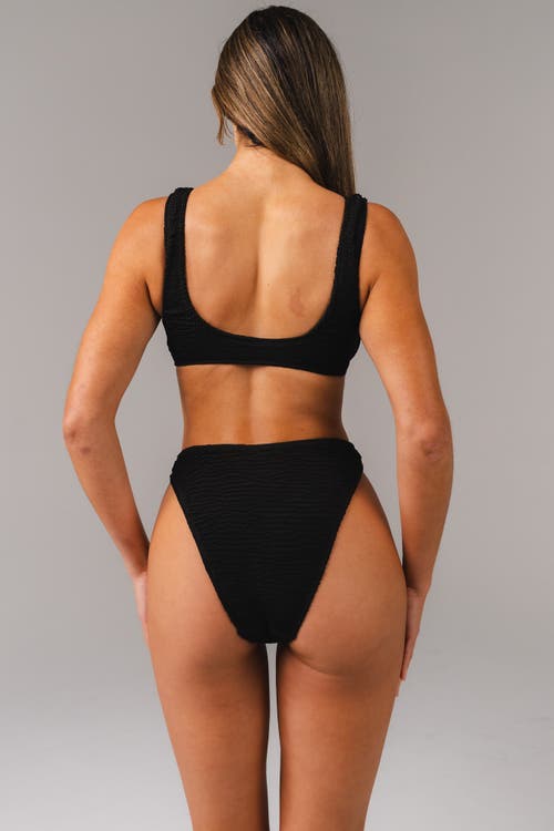 Vitality Oceana Scoop Top In Black
