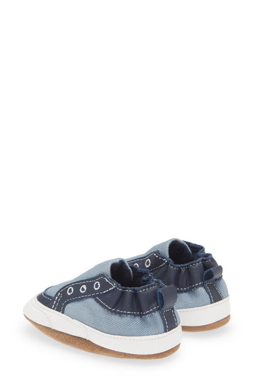 Robeez ® Stylish Steve Laceless Sneaker In Blue