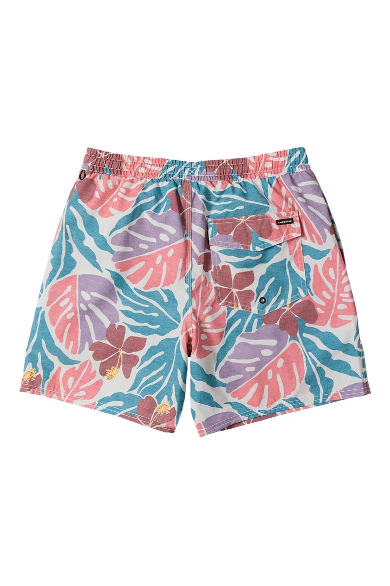 Mix Volley 17" Swim Trunks, Alternate, color, BLUE CORAL
