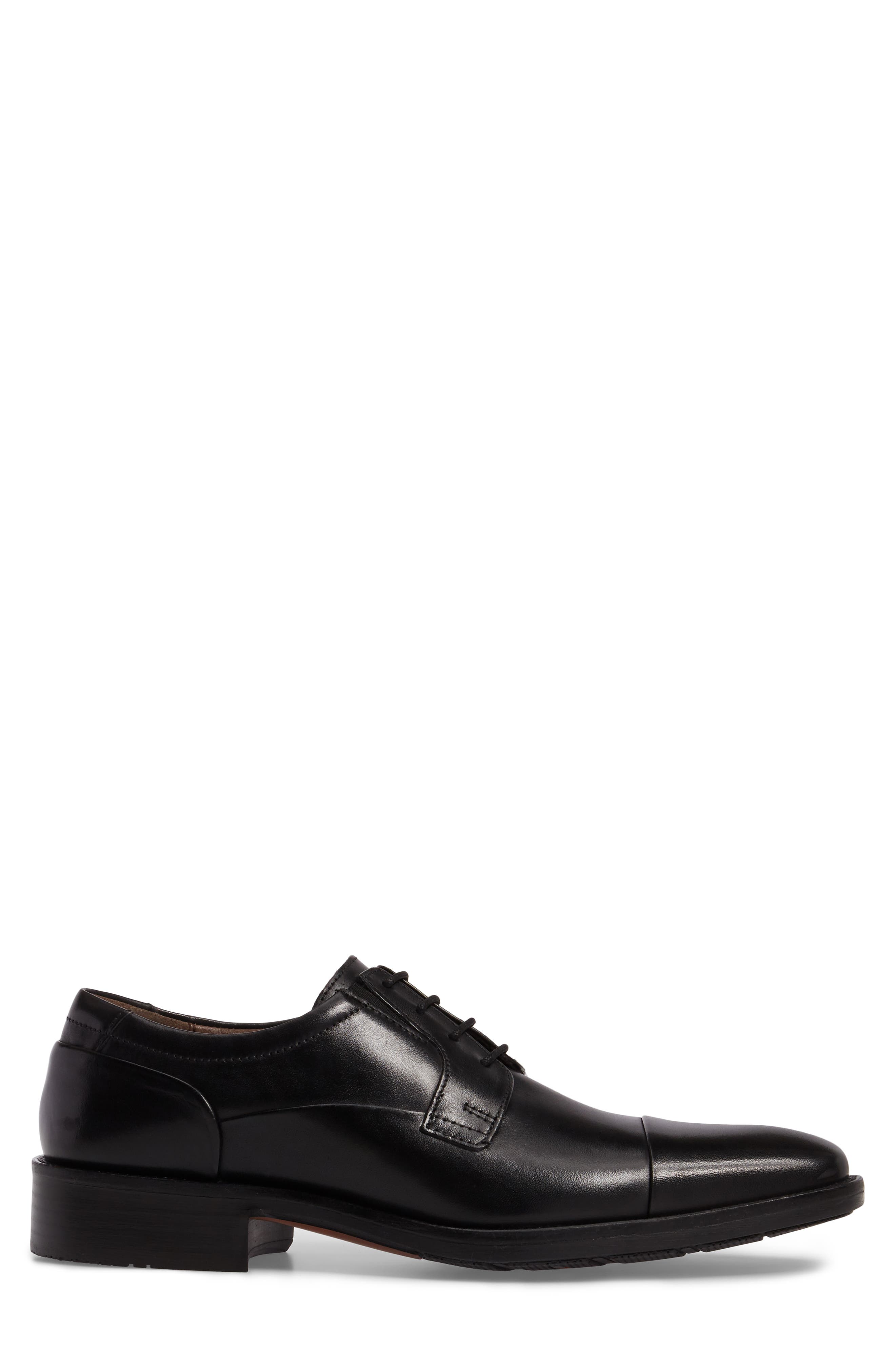 Johnston & Murphy Lancaster Cap Toe Derby, Alternate, color, 