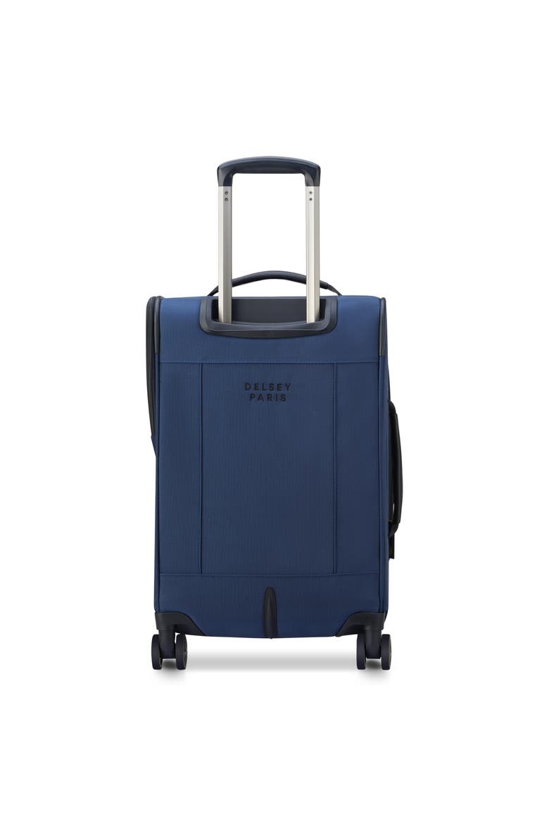 Wagram Softside Expandable 20" Carry On Spinner Luggage, Alternate, color, Navy