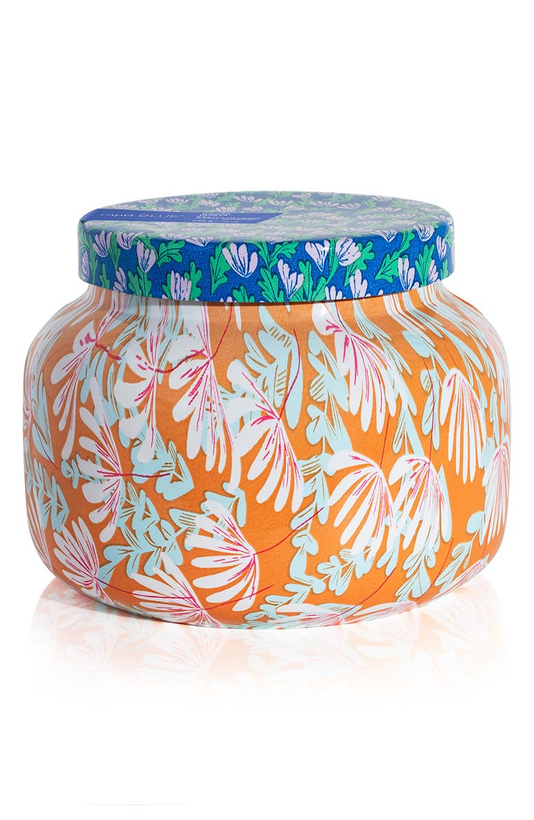 Capri Blue Havana Vanilla Pattern Play Signature Jar Candle, Main, color, 