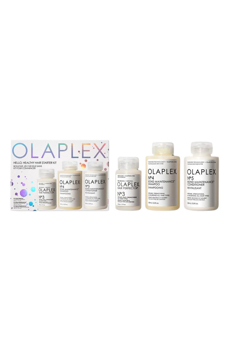 Olaplex Hello, Healthy Hair Start Set (Limited Edition) $45 Value, Main, color, 