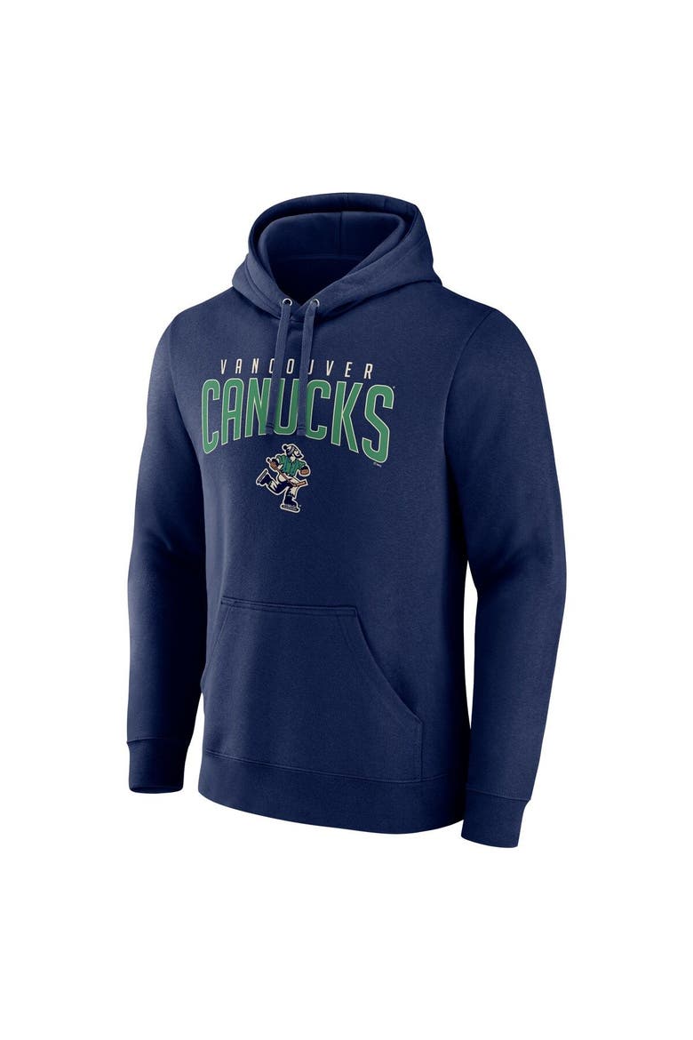 Men's Fanatics Branded Navy Vancouver Canucks Special Edition 2.0 Wordmark Pullover Hoodie, Alternate, color, Navy