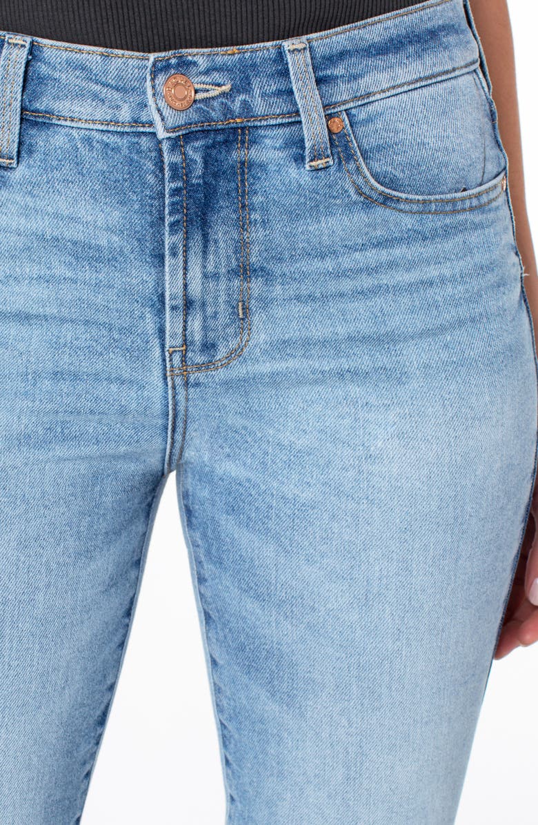 Rachel Roy High Rise 26" Inseam Straight Jeans, Alternate, color, 